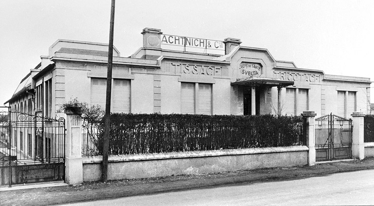 Façade de l'usine. © Région Bourgogne-Franche-Comté, Inventaire du patrimoine