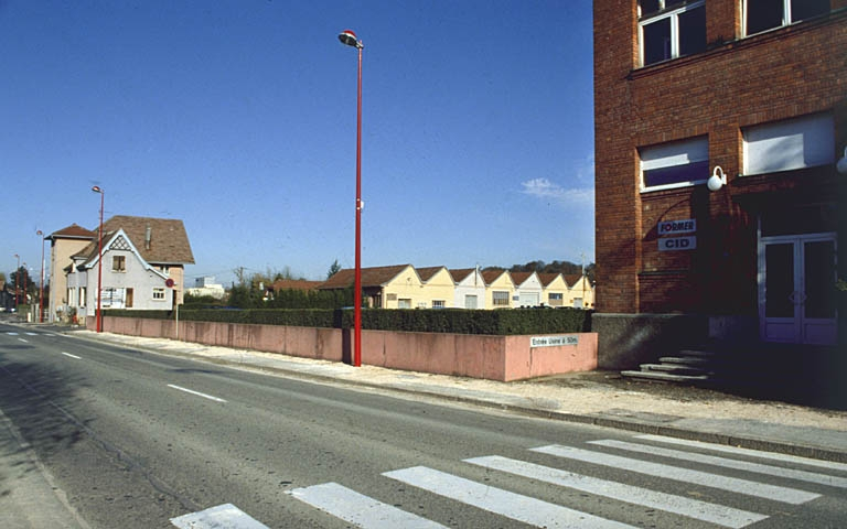 Vue d'ensemble depuis l'ouest. © Région Bourgogne-Franche-Comté, Inventaire du patrimoine