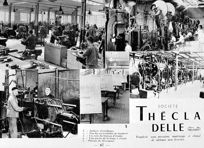 Vues diverses de l'usine. © Région Bourgogne-Franche-Comté, Inventaire du patrimoine