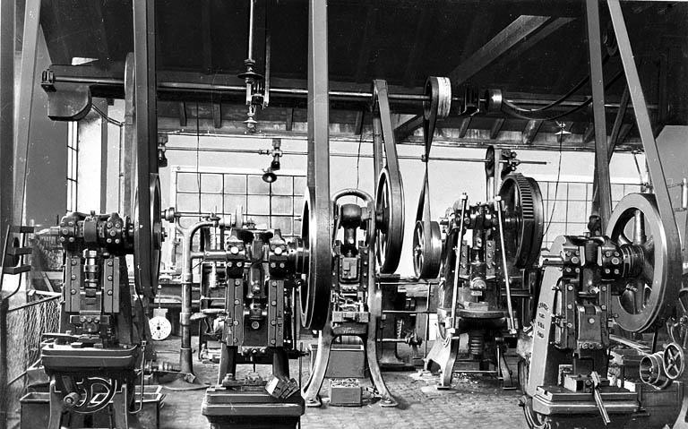 L'atelier des presses. © Région Bourgogne-Franche-Comté, Inventaire du patrimoine