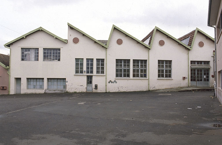 Pignons nord de l'ancien atelier de fabrication. © Région Bourgogne-Franche-Comté, Inventaire du patrimoine