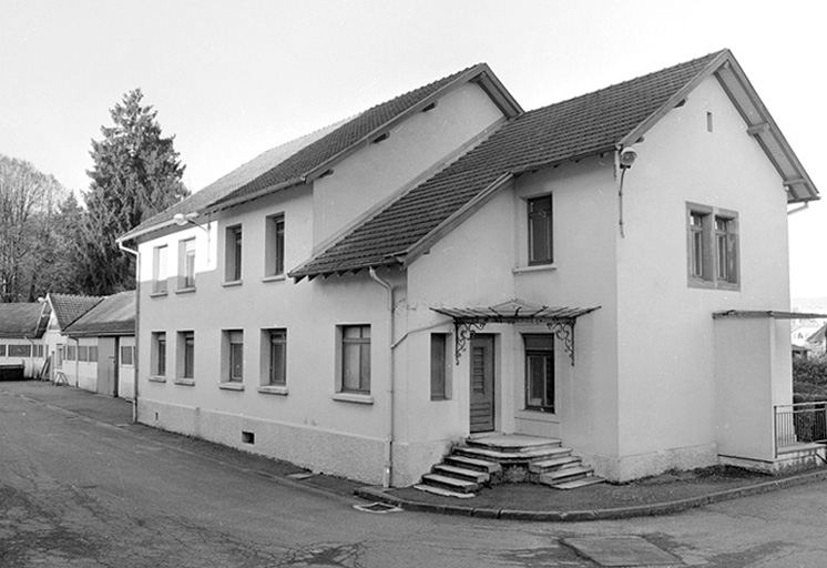 Bâtiment des bureaux. © Région Bourgogne-Franche-Comté, Inventaire du patrimoine