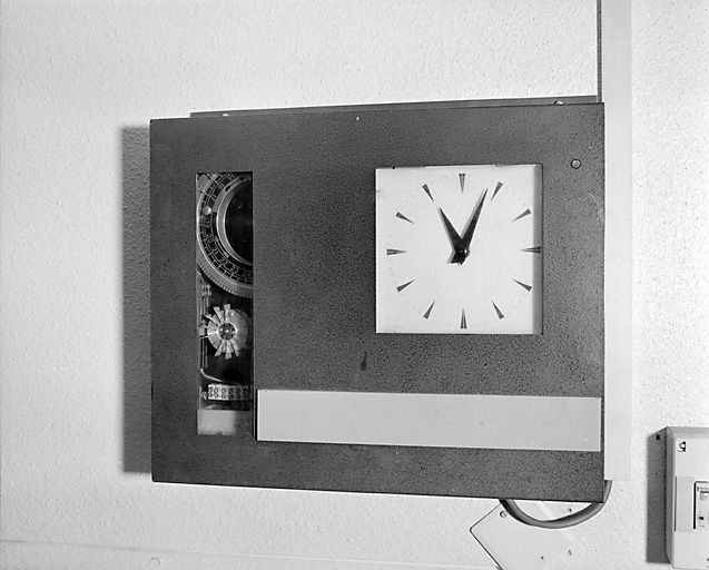 Horloge mère. © Région Bourgogne-Franche-Comté, Inventaire du patrimoine