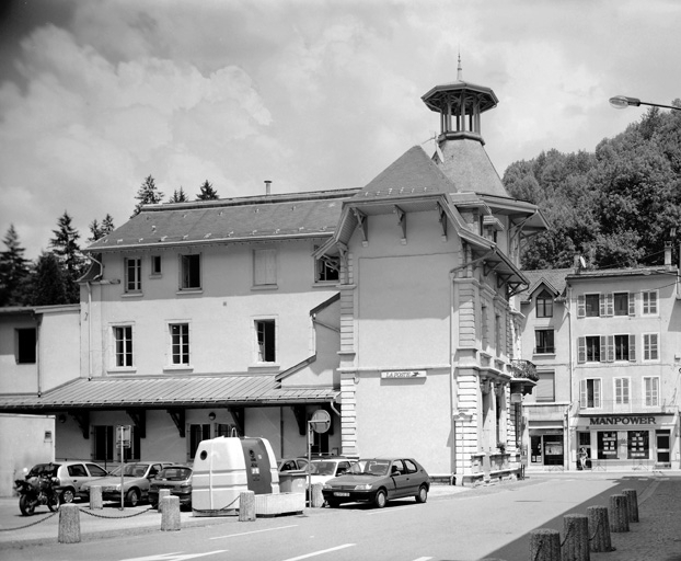 Façade postérieure, depuis la rue Lamartine (sud-ouest). © Région Bourgogne-Franche-Comté, Inventaire du patrimoine