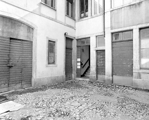 Angle de la remise et de l'atelier. © Région Bourgogne-Franche-Comté, Inventaire du patrimoine