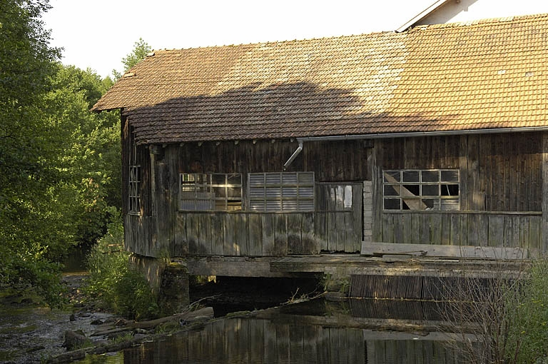 Atelier de la scierie sur le Breuchin. © Région Bourgogne-Franche-Comté, Inventaire du patrimoine