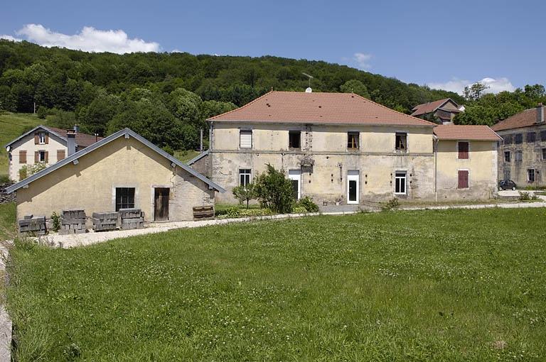 Ancienne menuiserie et forge de la filature. © Région Bourgogne-Franche-Comté, Inventaire du patrimoine