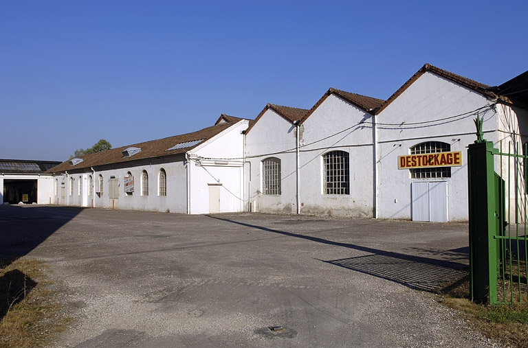 Façades sud de l'atelier de bobinage. © Région Bourgogne-Franche-Comté, Inventaire du patrimoine