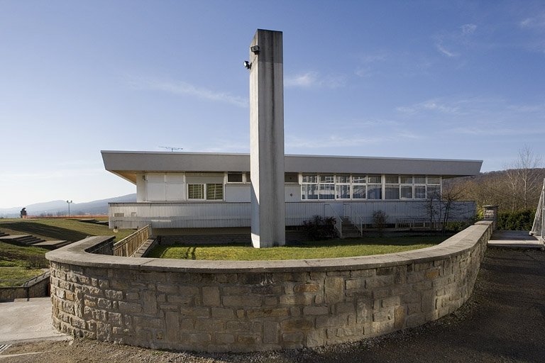 Angle du bâtiment d'internat. © Région Bourgogne-Franche-Comté, Inventaire du patrimoine