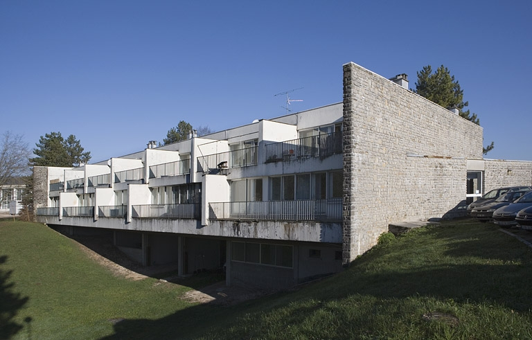 Logements : balcons. © Région Bourgogne-Franche-Comté, Inventaire du patrimoine