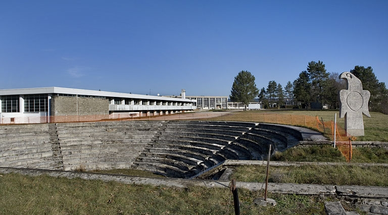 Amphithéâtre extérieur. © Région Bourgogne-Franche-Comté, Inventaire du patrimoine