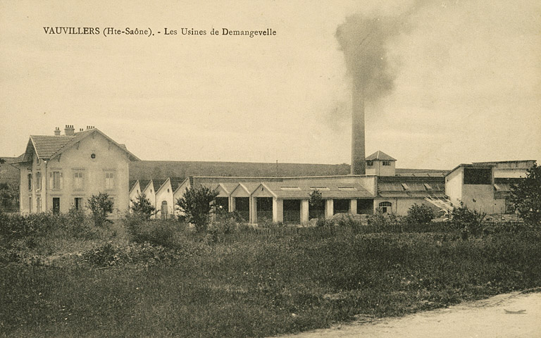 Vauvillers (Hte-Saône). - Les usines de Demangevelle. © Région Bourgogne-Franche-Comté, Inventaire du patrimoine