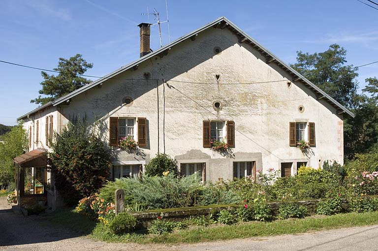 Ferme et logement. © Région Bourgogne-Franche-Comté, Inventaire du patrimoine
