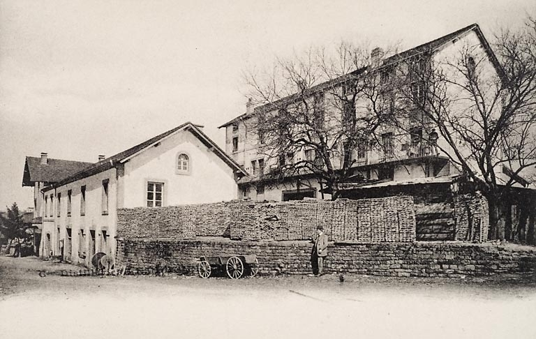 Grandes distilleries Lemercier Frères. Fougerolles (Haute-Saône) [...] Les cités ouvrières. © Région Bourgogne-Franche-Comté, Inventaire du patrimoine