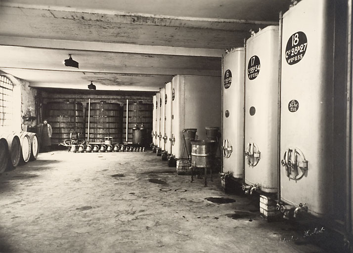 Intérieur de la cuverie. © Région Bourgogne-Franche-Comté, Inventaire du patrimoine