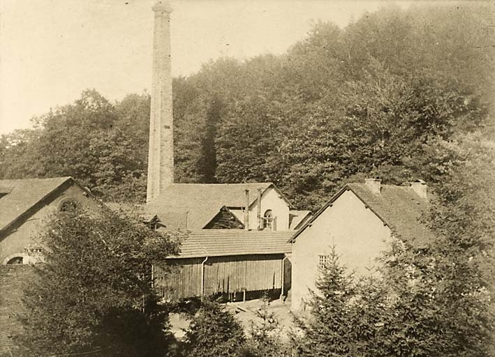 Vue d'ensemble des forges. © Région Bourgogne-Franche-Comté, Inventaire du patrimoine Vue d'ensemble des forges. © Région Bourgogne-Franche-Comté, Inventaire du patrimoine