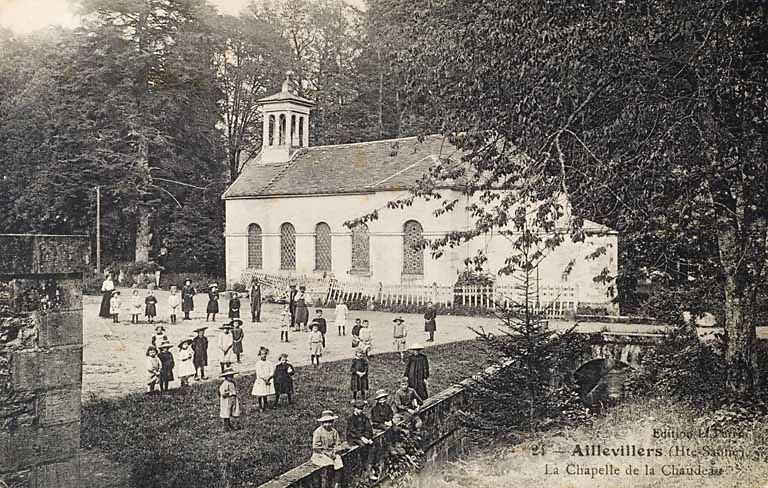 Aillevillers (Hte-Saône) - La Chapelle de la Chaudeau. © Région Bourgogne-Franche-Comté, Inventaire du patrimoine Aillevillers (Hte-Saône) - La Chapelle de la Chaudeau. © Région Bourgogne-Franche-Comté, Inventaire du patrimoine