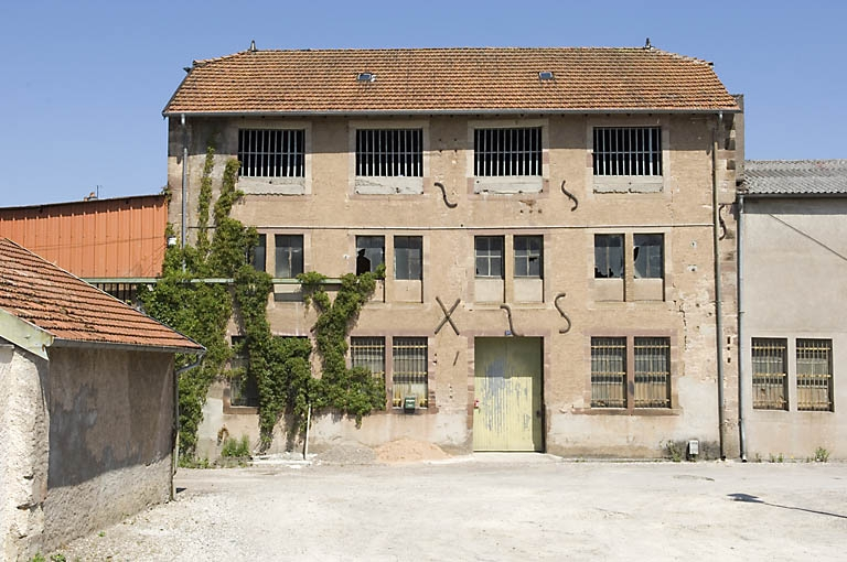 Façade sud du moulin à papier. © Région Bourgogne-Franche-Comté, Inventaire du patrimoine