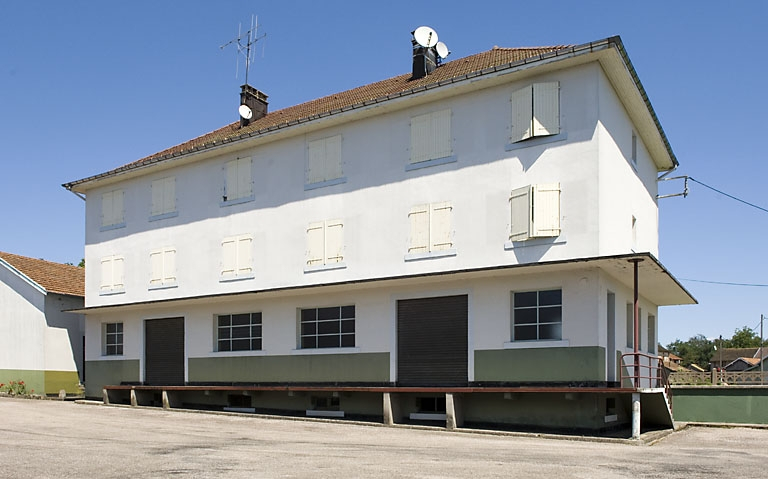 Extension nord de l'usine. Réception des matériaux et logements. © Région Bourgogne-Franche-Comté, Inventaire du patrimoine