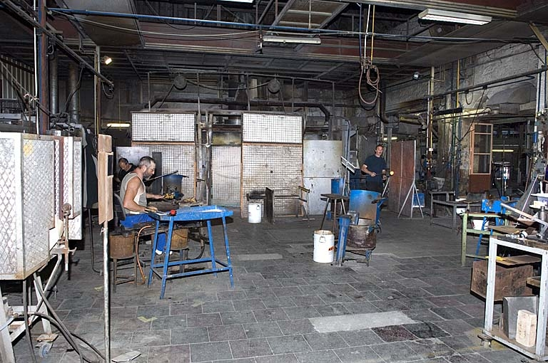 Atelier verrerie main. Vue d'ensemble depuis le nord. © Région Bourgogne-Franche-Comté, Inventaire du patrimoine