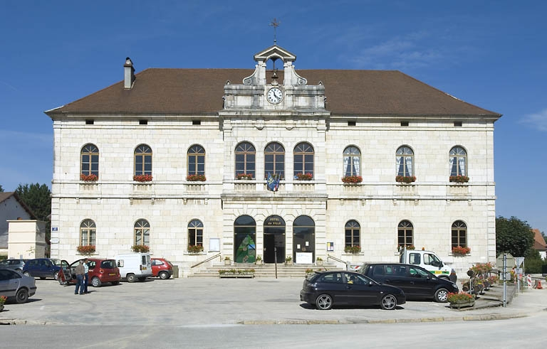 Façade antérieure. © Région Bourgogne-Franche-Comté, Inventaire du patrimoine