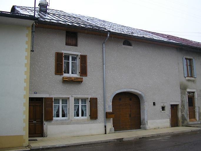 Façade antérieure. © Région Bourgogne-Franche-Comté, Inventaire du patrimoine