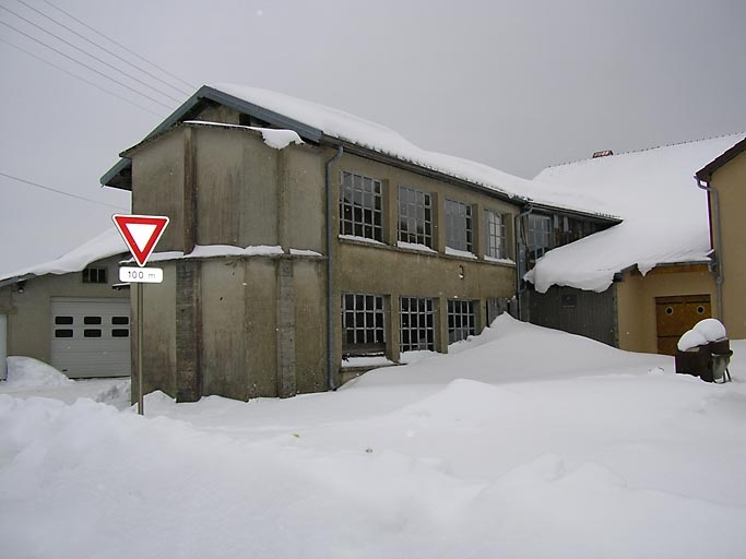 L'ancien atelier. © Région Bourgogne-Franche-Comté, Inventaire du patrimoine