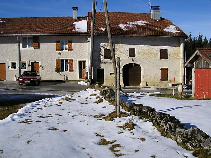 Façade antérieure. © Région Bourgogne-Franche-Comté, Inventaire du patrimoine