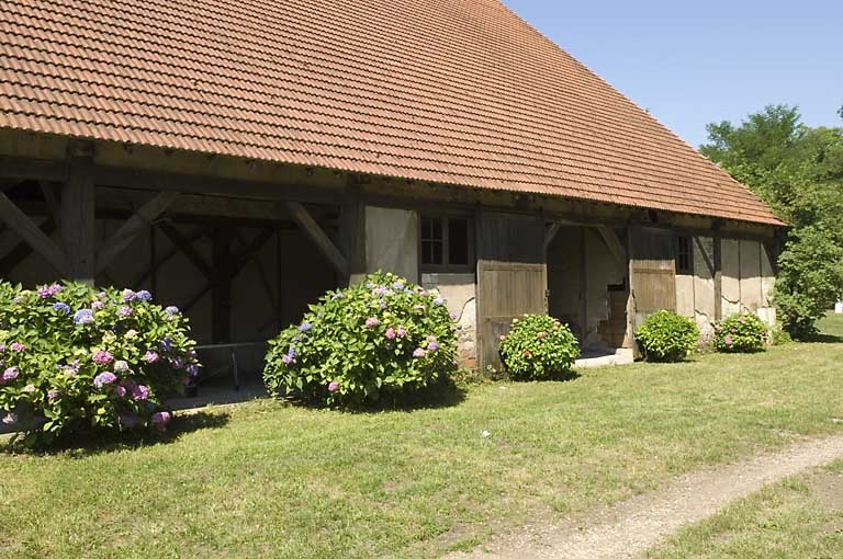 Extrémité nord de la halle à charbon. © Région Bourgogne-Franche-Comté, Inventaire du patrimoine
