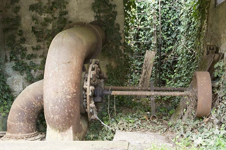 Turbine à axe horizontal. © Région Bourgogne-Franche-Comté, Inventaire du patrimoine