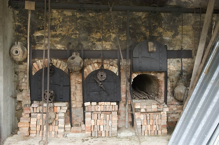 Façade est du four. Gueules de charge. © Région Bourgogne-Franche-Comté, Inventaire du patrimoine