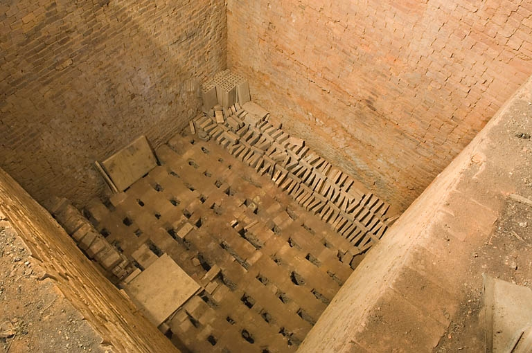 La sole vue depuis la partie supérieure du four. © Région Bourgogne-Franche-Comté, Inventaire du patrimoine