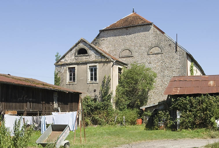 Le haut fourneau vu depuis le sud. © Région Bourgogne-Franche-Comté, Inventaire du patrimoine