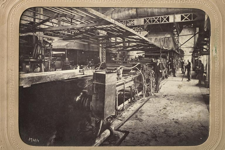 La machine à papier 3. © Région Bourgogne-Franche-Comté, Inventaire du patrimoine