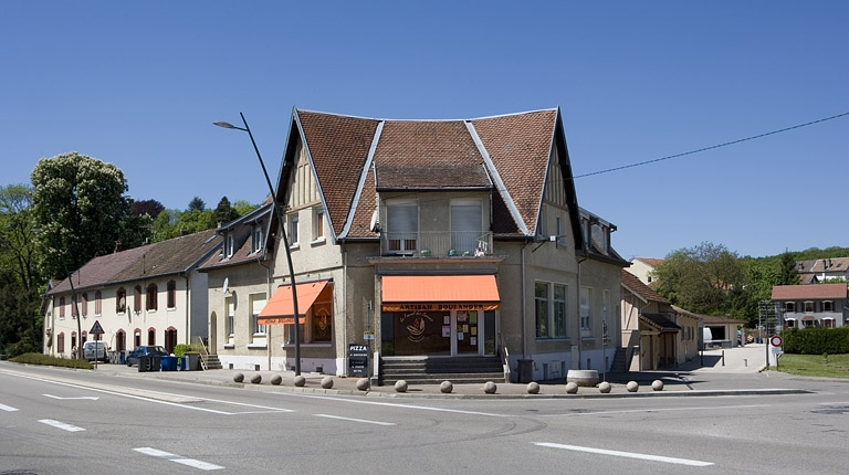 Magasin coopératif. Façade antérieure. © Région Bourgogne-Franche-Comté, Inventaire du patrimoine