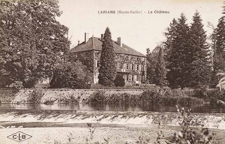 Larians (Haute-Saône). - Le Château. © Région Bourgogne-Franche-Comté, Inventaire du patrimoine