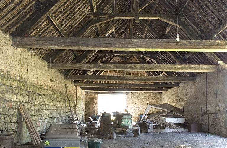 Vue intérieure de la halle à charbon. Partie sud. © Région Bourgogne-Franche-Comté, Inventaire du patrimoine