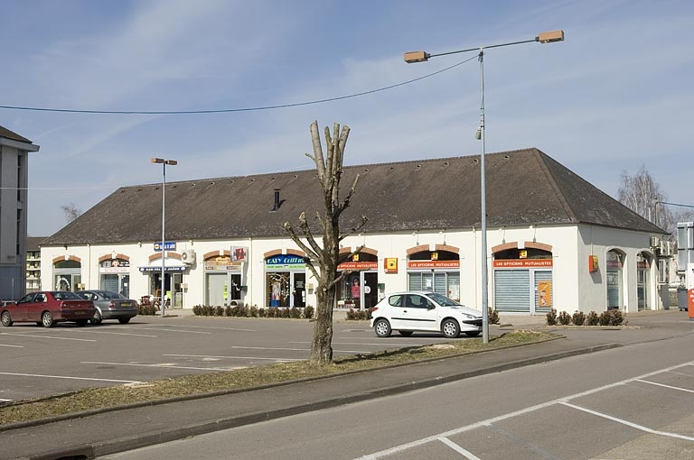 Atelier de fabrication (machines-outils). Façade sud. © Région Bourgogne-Franche-Comté, Inventaire du patrimoine