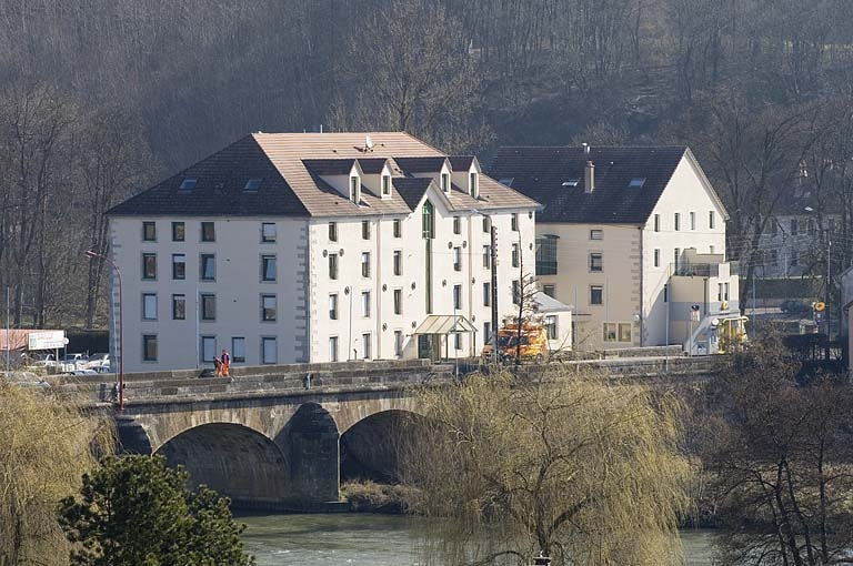 Vue d'ensemble depuis l'ouest. © Région Bourgogne-Franche-Comté, Inventaire du patrimoine
