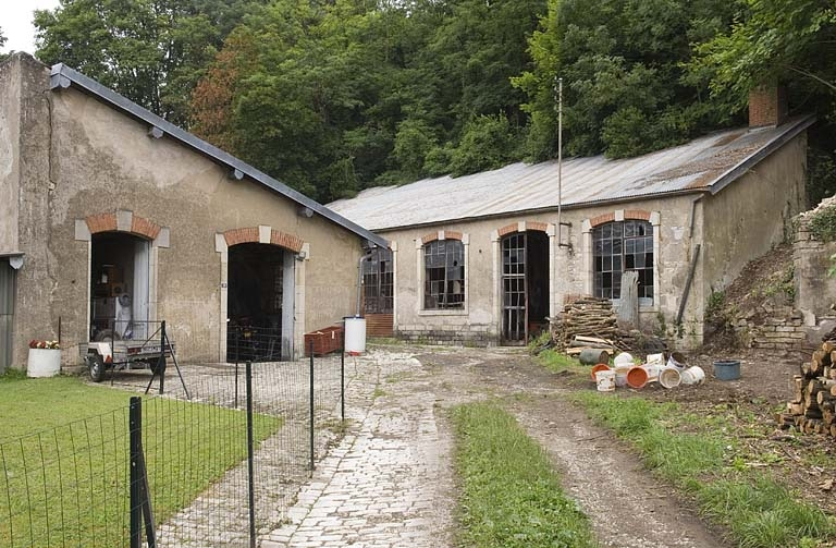 Vue d'ensemble depuis l'entrée. © Région Bourgogne-Franche-Comté, Inventaire du patrimoine