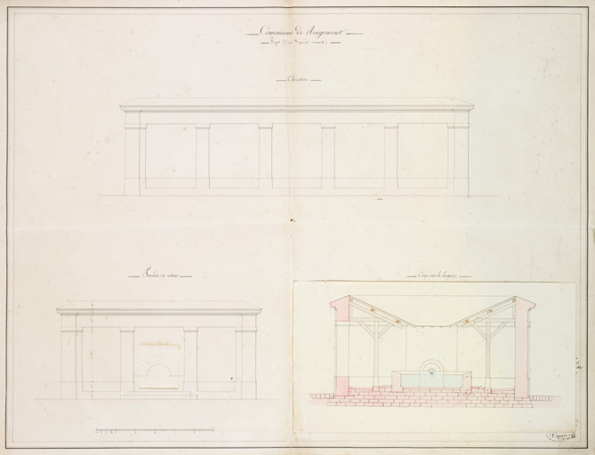 lavoir © Région Bourgogne-Franche-Comté, Inventaire du patrimoine