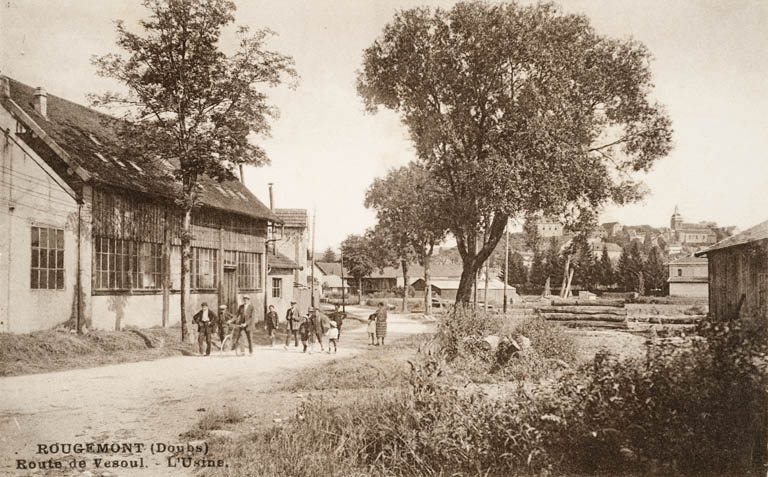 Rougemont (Doubs). Route de Vesoul-L'Usine. © Région Bourgogne-Franche-Comté, Inventaire du patrimoine