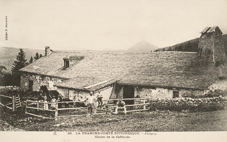 29. LA FRANCHE-COMTE PITTORESQUE-Jougne Châlet de la Caffaude © Région Bourgogne-Franche-Comté, Inventaire du patrimoine