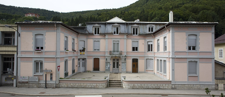 Elévation antérieure. © Région Bourgogne-Franche-Comté, Inventaire du patrimoine