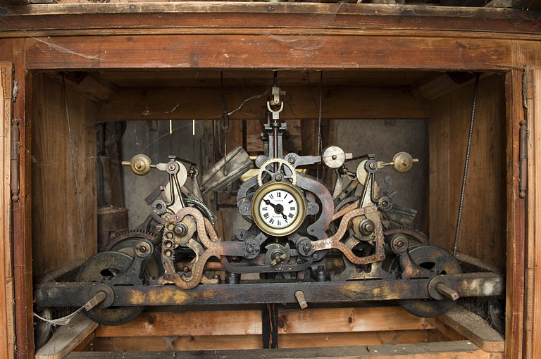 Vue générale du mécanismme. © Région Bourgogne-Franche-Comté, Inventaire du patrimoine