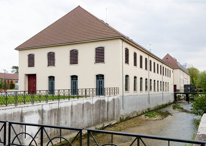Atelier de filature nord depuis l'aval. © Région Bourgogne-Franche-Comté, Inventaire du patrimoine