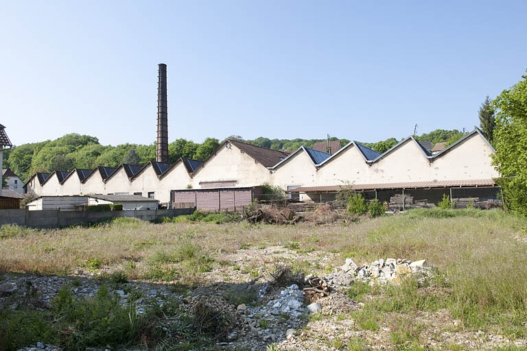 Atelier de laitonnerie. Façade ouest. © Région Bourgogne-Franche-Comté, Inventaire du patrimoine Atelier de laitonnerie. Façade ouest. © Région Bourgogne-Franche-Comté, Inventaire du patrimoine