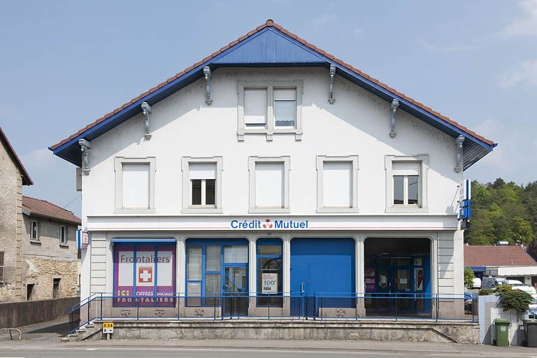 Façade antérieure. © Région Bourgogne-Franche-Comté, Inventaire du patrimoine