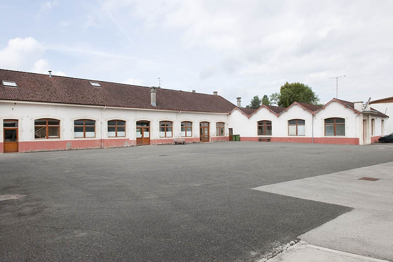 Atelier de fonderie et magasins industriels depuis le sud-est. © Région Bourgogne-Franche-Comté, Inventaire du patrimoine