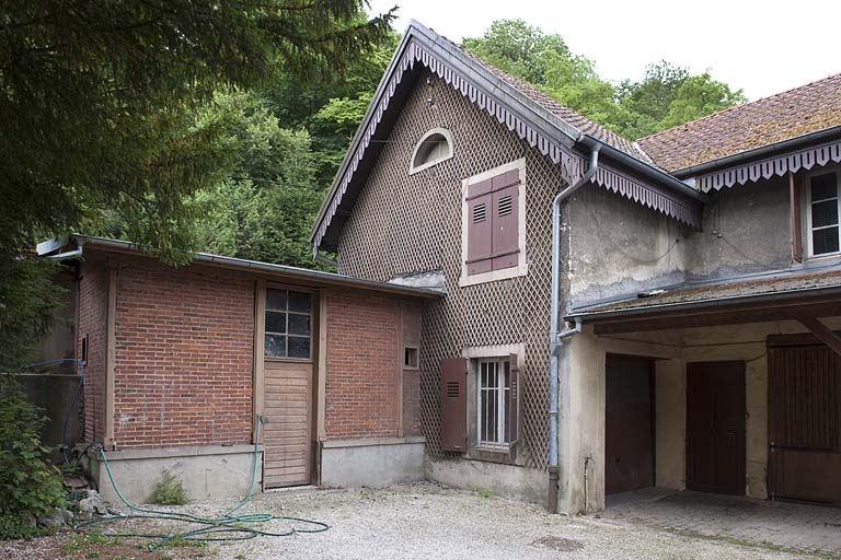 Détail des communs. © Région Bourgogne-Franche-Comté, Inventaire du patrimoine